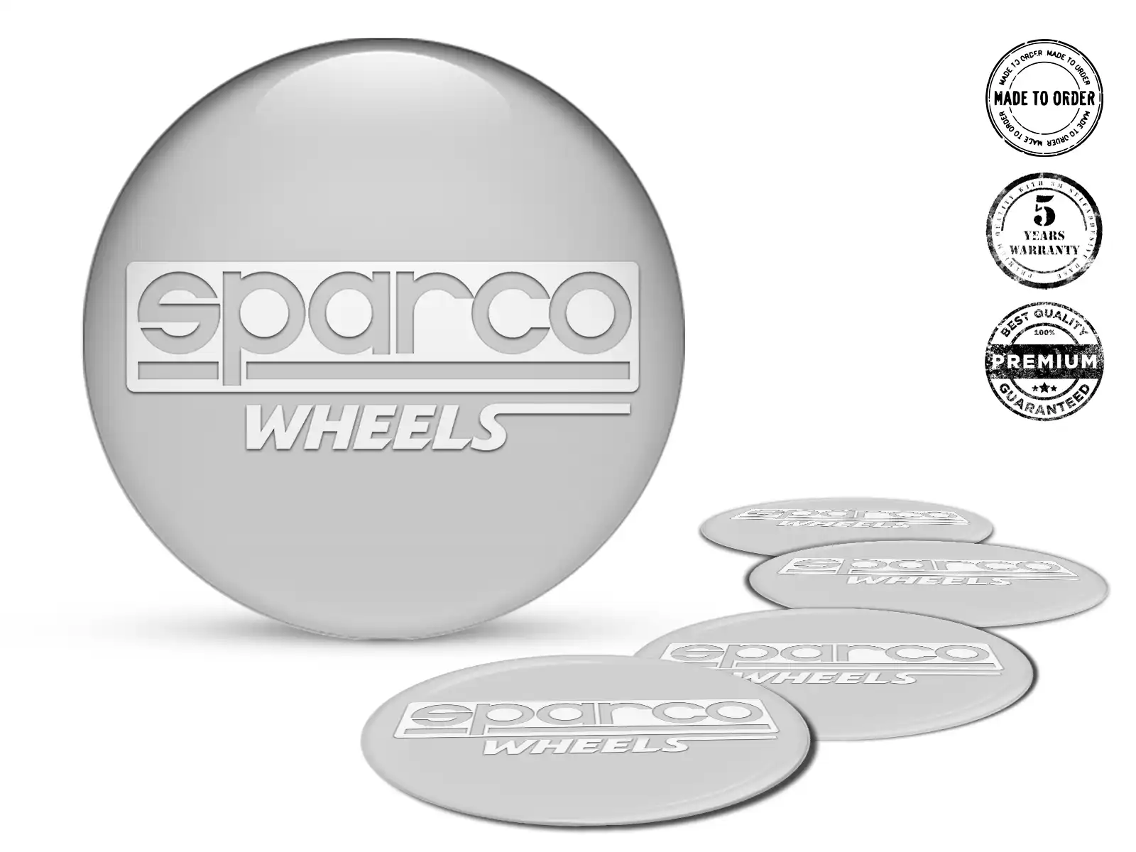 Sparco Silikonsticker Nische Racing Horizon Fahrzeug